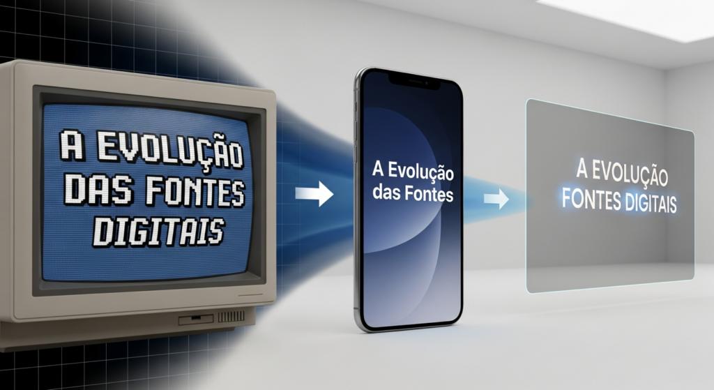 A Evolução das Fontes Digitais